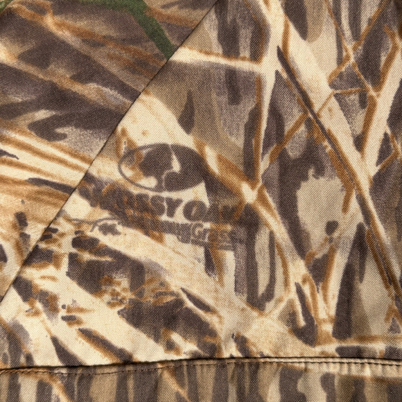 Vintage Herters Jacket Adult MEDIUM Brown Camouflage Hunting Reversible 90s - Picture 9 of 11